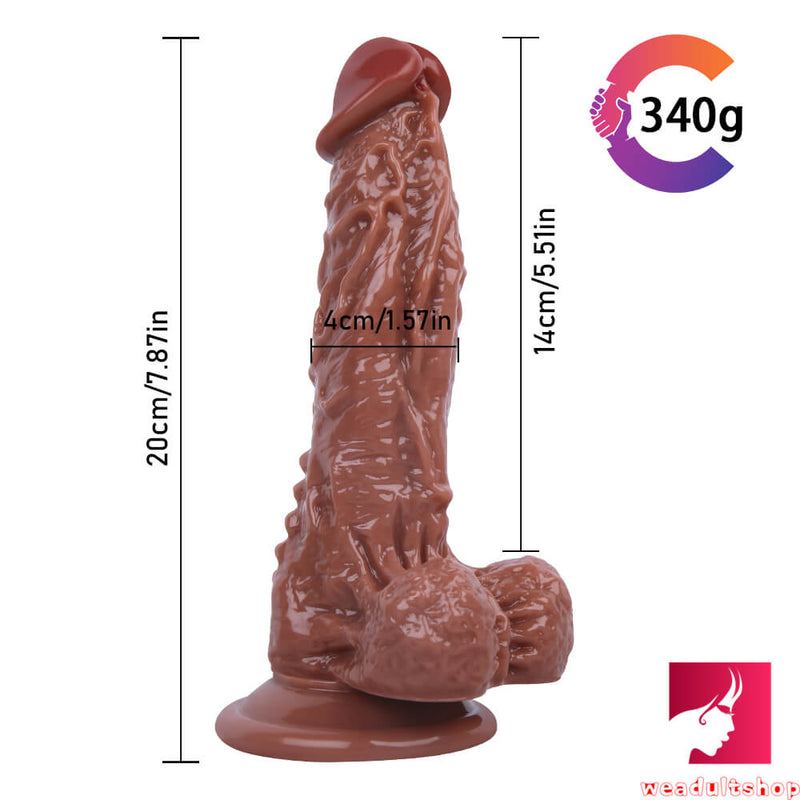 7.87in Wireless Magnetic Charging High Frequency Vibration Dildo