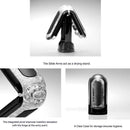 Tenga Flip Zero 3D Hole Japan Sex Toy Black White Cup - Adult Toys 