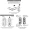 Tenga Flip Zero 3D Hole Japan Sex Toy Black White Cup - Adult Toys 