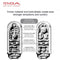 Tenga Flip Zero 3D Hole Japan Sex Toy Black White Cup - Adult Toys 