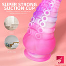 8.07in Weird Octopus Soft Tentacle Animal Dildo For BDSM Game