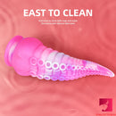 8.07in Weird Octopus Soft Tentacle Animal Dildo For BDSM Game