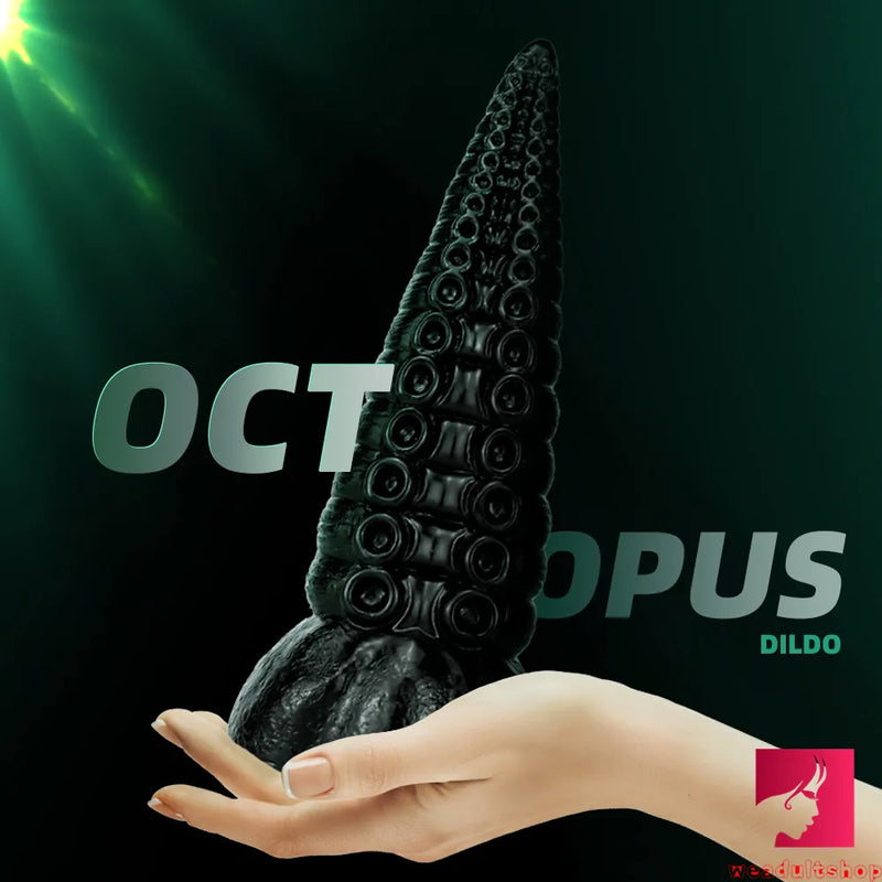 8.11in Odd Design Tentacle Soft Octopus Love G Spot Penis Toy