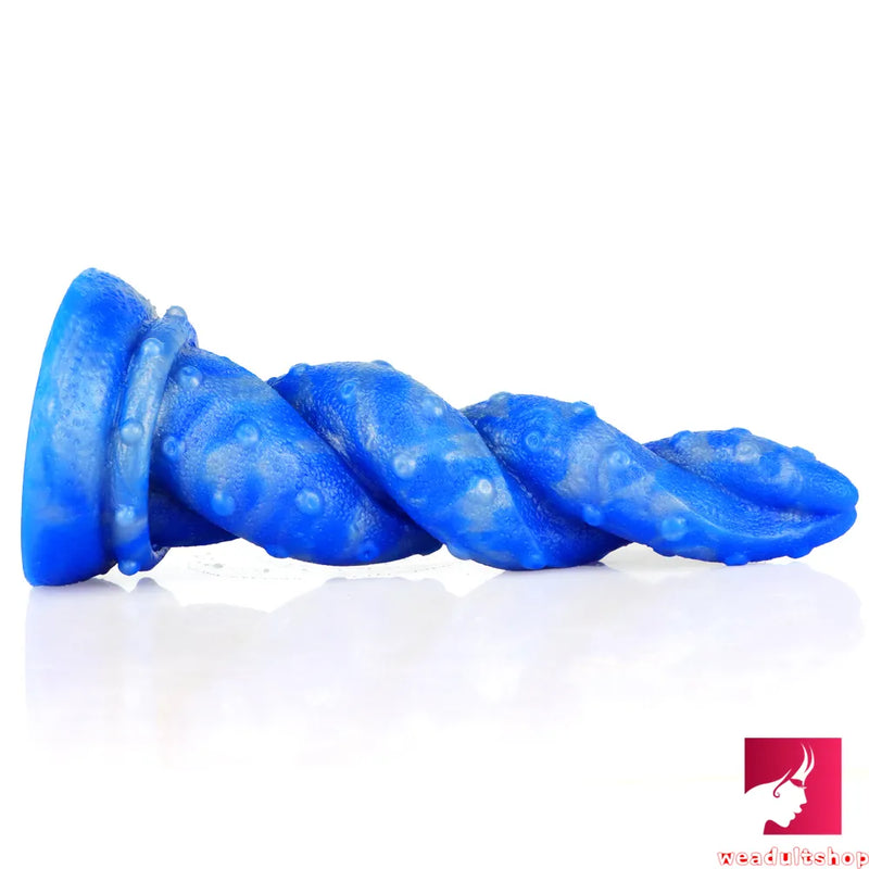 7.95in Fire Design Fantasy Realistic Suction Cup Odd Dildo