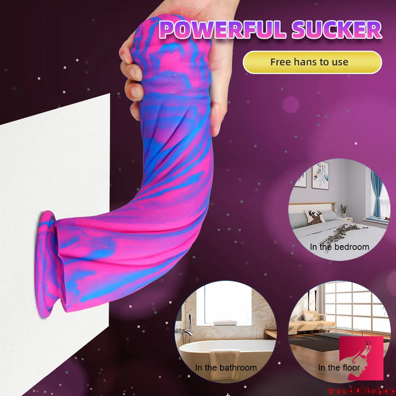 12.79in Huge Thick Long Horse Animal Dildo Colorful Men Toy