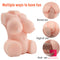 3.3lb Mini Solid Sex Doll Torso With Anus For Breasts Sex