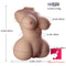 8.27Lb Realistic 3D Lifelike Skin Sex Doll Torso For Breast Sex
