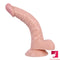 9.06in Curved Real Feeling Dildo For Women Men Masturbation