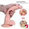 9.06in Curved Real Feeling Dildo For Women Men Masturbation