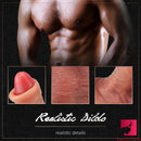 8.03in Real Looking Gorgeous Uncut Dildo With Veins Foreskin