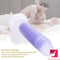 7.09in Amethyst Transparent Colorful Liquid Silicone Dildo