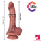 8.27in Asian Yong Men Penis Lifelike Dildo With Blue Veins Toy