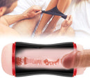 Intelligent Sound 5D Electric Pocket Pussy And Anal Sex Toy - Adult Toys 