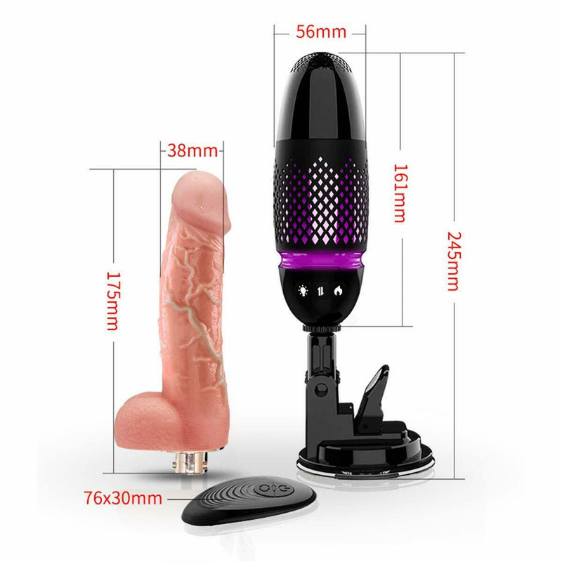 Dibe Super Mini Sex Machine Thrusting Dildo For Women Gay Lesbian - Adult Toys 