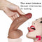 7.67in Dual Layer Dildo Real Feeling Sex Toy For Masturbation