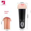 10 Mode Silicone Smart Vibrating Pocket Pussy - Adult Toys 