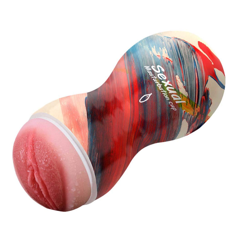 Portable Mute Male Vagina Pocket Pussy Penis Masturbation Toy - Adult Toys 