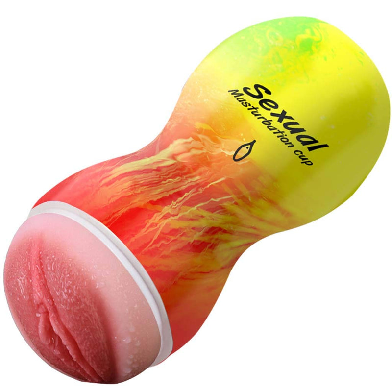 Portable Mute Male Vagina Pocket Pussy Penis Masturbation Toy - Adult Toys 