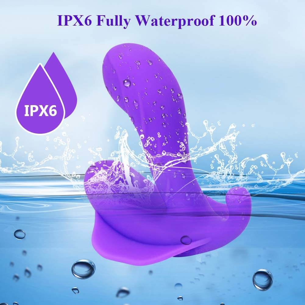 Soft Butterfly Strap on Vibrator Wireless Wearable Massager Soft Butterfly Strap on Vibrator Wireless Wearable Massager