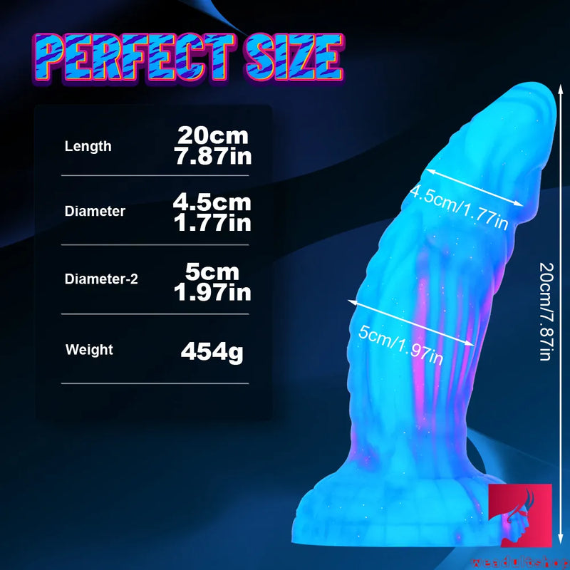 7.87in Fantay Monster Silicone Dildo Animal BDSM Love Toy