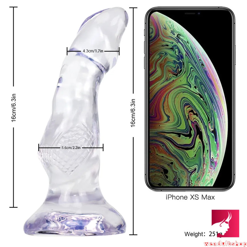 7in Lifelike Wolf Penis Dildo Female Masturbator For Women