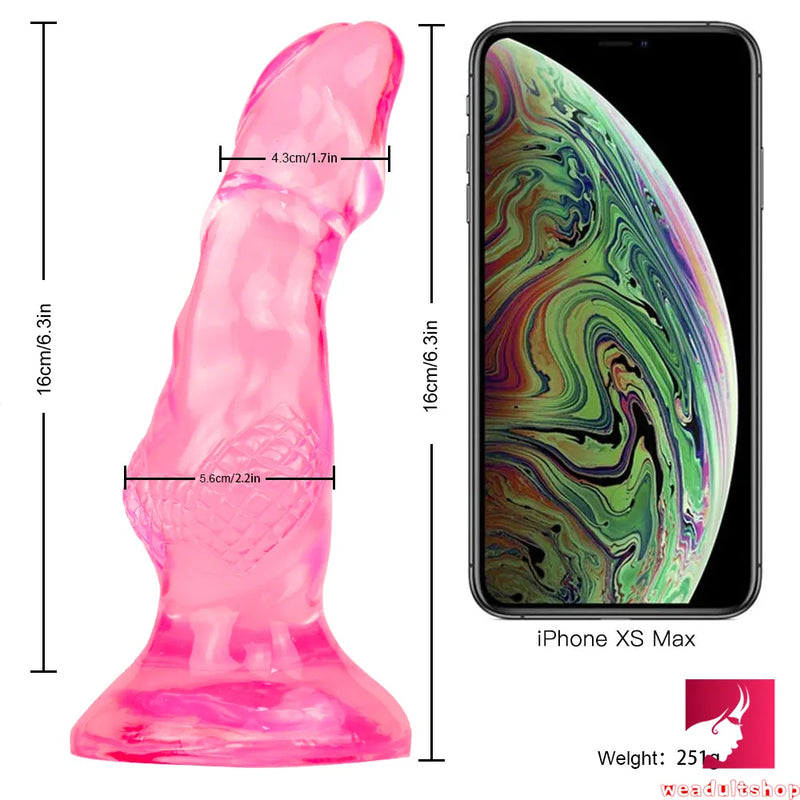 7in Lifelike Wolf Penis Dildo Female Masturbator For Women