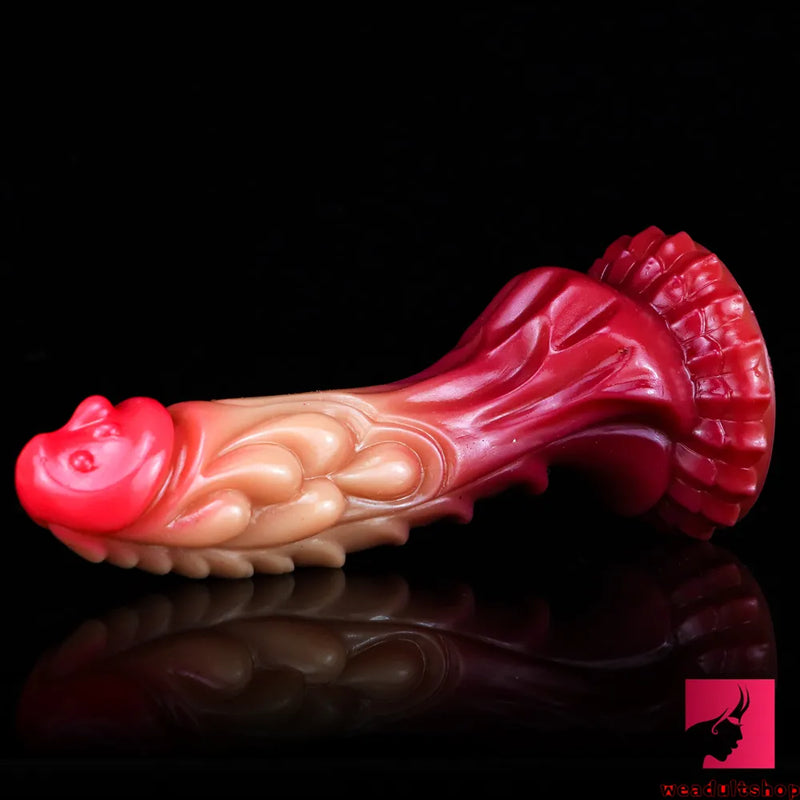 8.27in Top Quality Dragon Spiked Dildo Animal Fantasy Penis