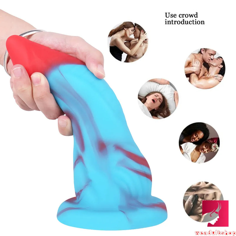 8.66in Arctic Penguin Animal Thick Dildo For Women Men Fucking