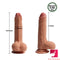 8.07in Double Layer Silicone Hard Dildo For Men Women Using