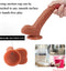 8.07in Double Layer Silicone Hard Dildo For Men Women Using