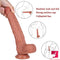 10.04in Soft Stretchy Smooth Dildo Sex Toy For Female Masturbation