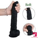 10.04in Soft Stretchy Smooth Dildo Sex Toy For Female Masturbation