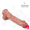 10.04in Soft Stretchy Smooth Dildo Sex Toy For Female Masturbation