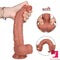 10.04in Soft Stretchy Smooth Dildo Sex Toy For Female Masturbation