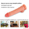 8.26in Double Layer Silicone Lifelike Dildo Adult Sex Toy
