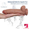 8.26in Double Layer Silicone Lifelike Dildo Adult Sex Toy
