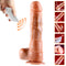 Remote Control Vibration Dildo Soft Silicone Realistic Dildo Sex Toy - Adult Toys 