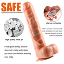 Remote Control Vibration Dildo Soft Silicone Realistic Dildo Sex Toy - Adult Toys 