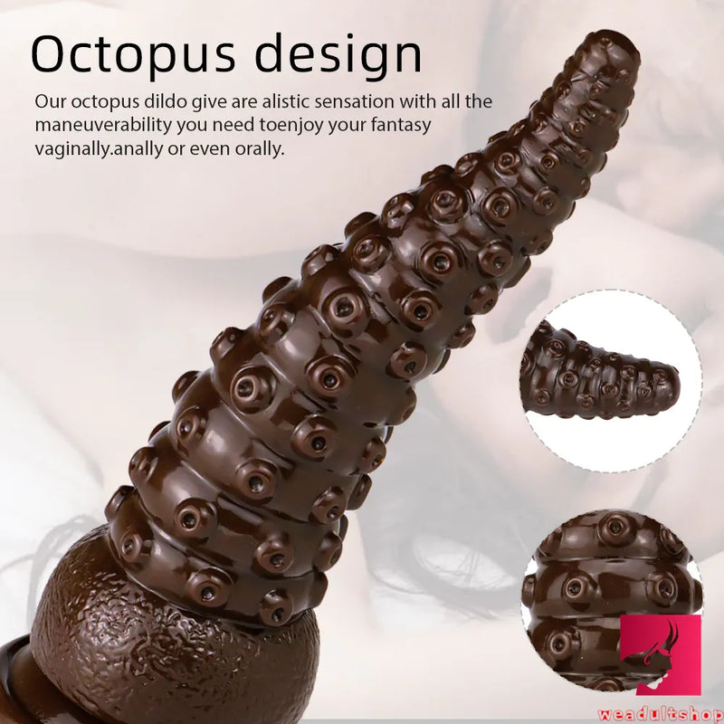 6.02in 7.05in 8.26in XML Tentacle Octopus Dildo For Anal Sex