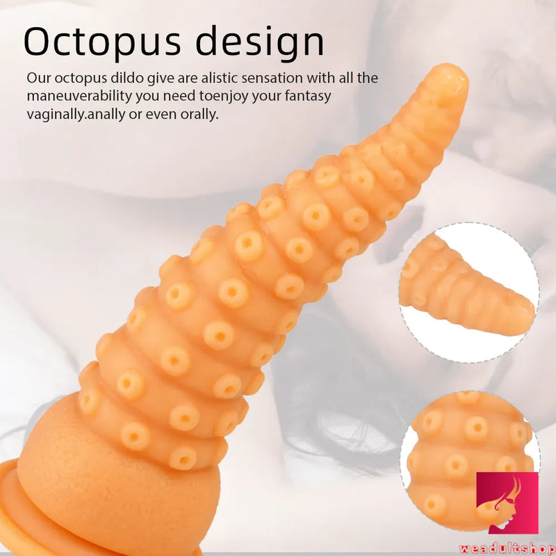 6.02in 7.05in 8.26in XML Tentacle Octopus Dildo For Anal Sex