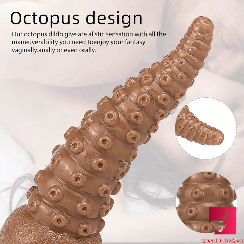 6.02in 7.05in 8.26in XML Tentacle Octopus Dildo For Anal Sex